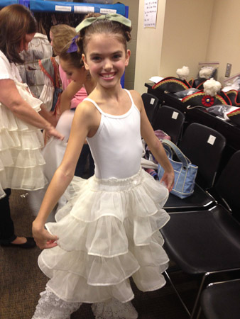 Backstage at Chapel Hill as Party Girl C 