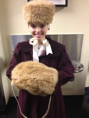 Backstage at Chapel Hill as Party Girl C 