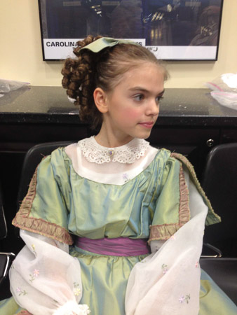Backstage at Chapel Hill as Party Girl C 