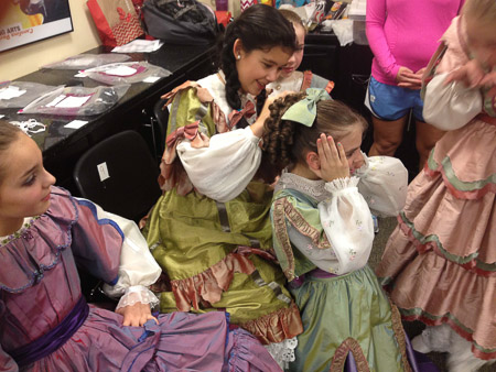Backstage at Chapel Hill as Party Girl C 