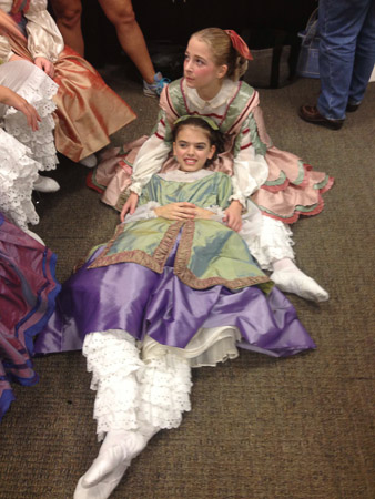 Backstage at Chapel Hill as Party Girl C 