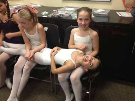 Backstage at Chapel Hill as Party Girl C 