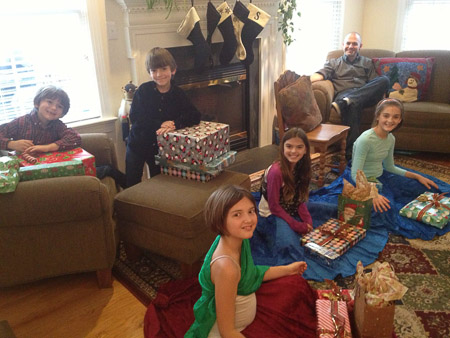 Warren Family Christmas at our house 