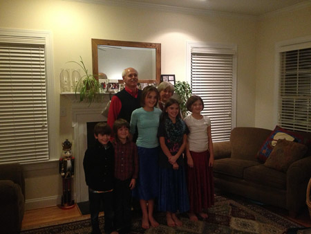 Warren Family Christmas at our house 