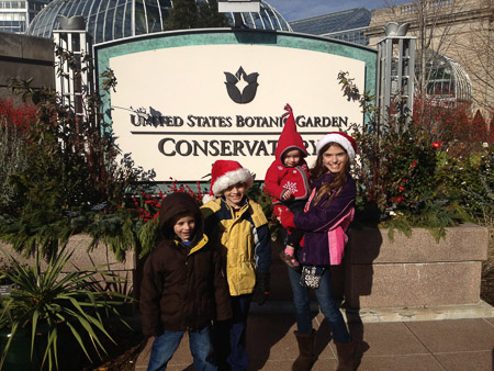 Botanic Gardens a Christmas Eve tradition