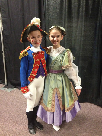 Allie Soldier and Ella Party Girl