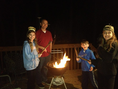 New Year's Eve with the Yarrish and Bassett families
