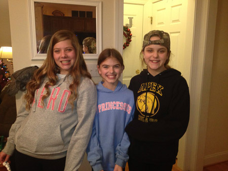 New Year's Eve with the Yarrish and Bassett families