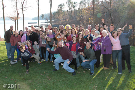Thanksgiving at Aunt Pat's and Uncle Frank's