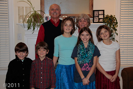 Warren Family Christmas at our house 