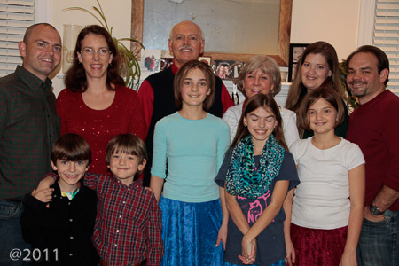 Warren Family Christmas at our house 