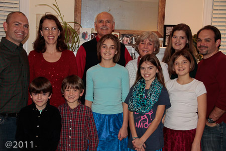 Warren Family Christmas at our house 