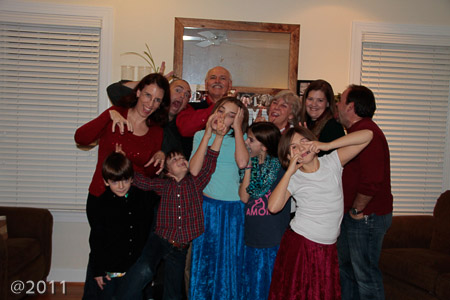Warren Family Christmas at our house 