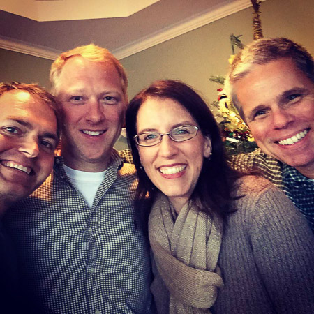 Andrew, Wayne, Sarah, and Tommy