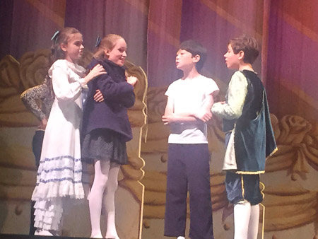 Claras and Princes (Ella, Allison, Ethan, and Gage)
