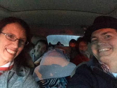 Heading to Alexandria with Aunt Mary