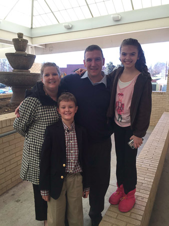 Julie, Joe, Britt, and Ella