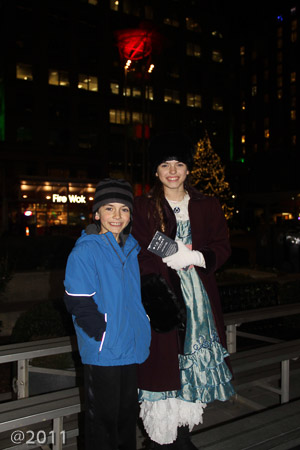 Chilly downtown