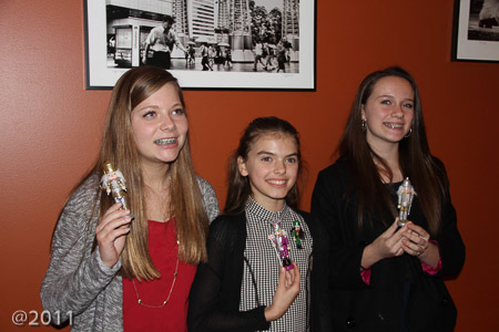 Lunch at Buku to celebrate Nutcracker with Alivia and Lauren
