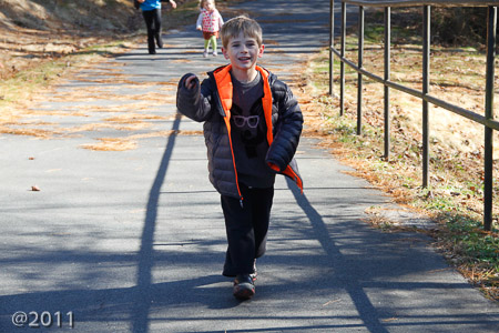 on the greenway