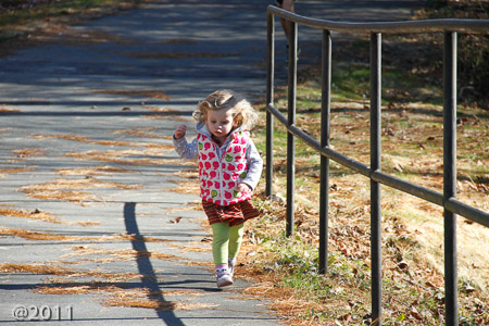 on the greenway