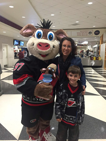 New Years at the Hurricanes Game! 