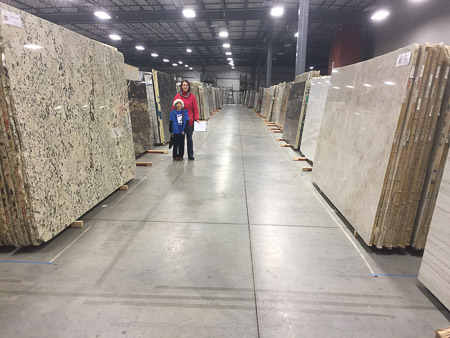 searching for granite