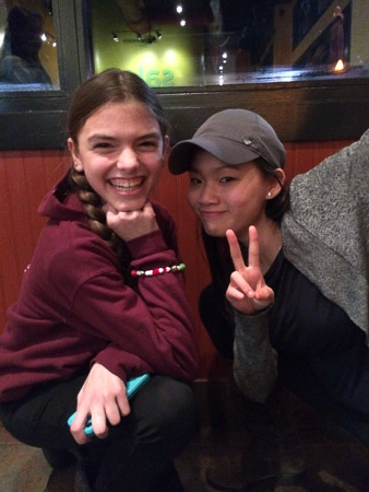 Ella and Olivia