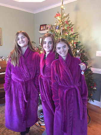Gloria, Grace, and Ella