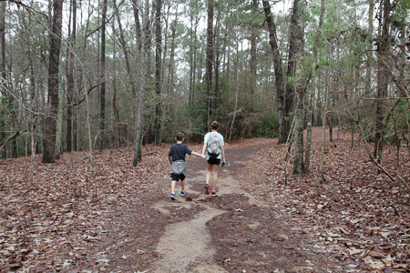 Raven Rock Christmas Eve Hike--Warm! Wet! Flooded! Fun 5+ miles