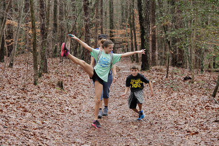 Raven Rock Christmas Eve Hike--Warm! Wet! Flooded! Fun 5+ miles