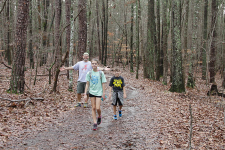 Raven Rock Christmas Eve Hike--Warm! Wet! Flooded! Fun 5+ miles