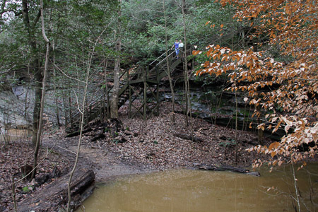 Raven Rock Christmas Eve Hike--Warm! Wet! Flooded! Fun 5+ miles