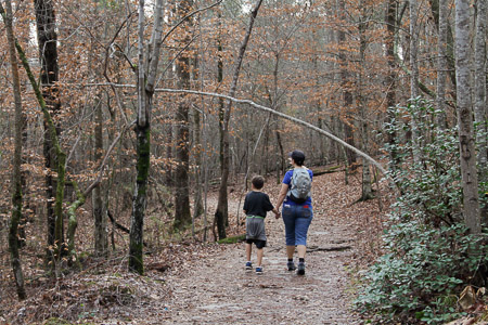Raven Rock Christmas Eve Hike--Warm! Wet! Flooded! Fun 5+ miles