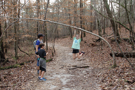 Raven Rock Christmas Eve Hike--Warm! Wet! Flooded! Fun 5+ miles