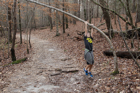 Raven Rock Christmas Eve Hike--Warm! Wet! Flooded! Fun 5+ miles