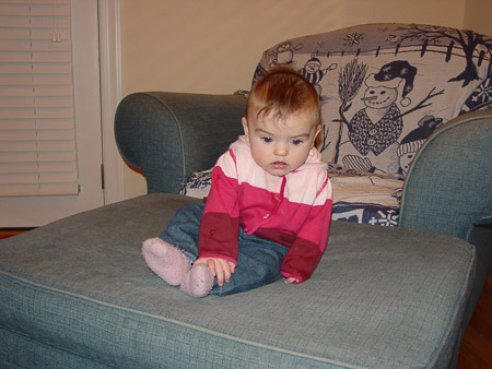 I can sit up...almost