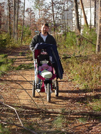 On the Greenway trail