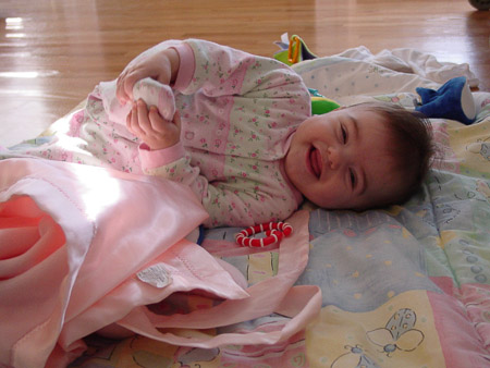 Happy baby