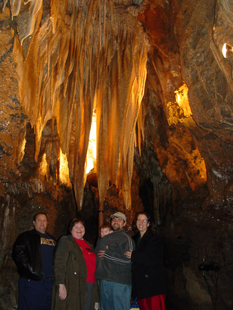 Family shot in the cave2