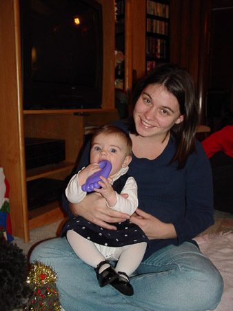 Nicky, Ella and baby-to-be Gabriella