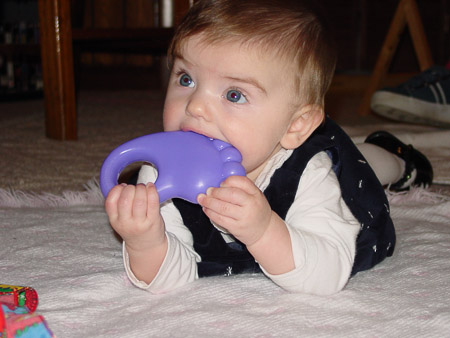 Foot in mouth