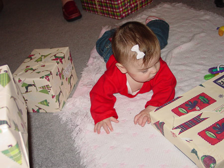 More presents at Grandpa Warren's